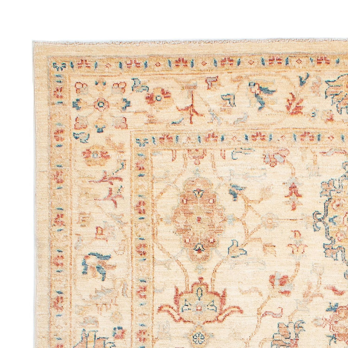 Kazak Teppich 167x230cm - Orientteppich - beige