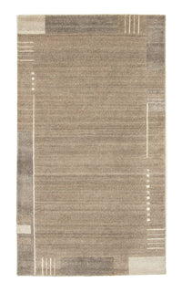 Nepal Teppich 90x160cm - Wollteppich - hellchoco – product image