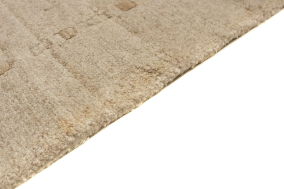 Nepal Teppich 90x160cm - Wollteppich - beige