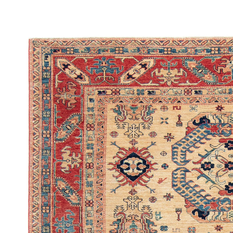Kazak Teppich 244x306cm - Orientteppich - beige