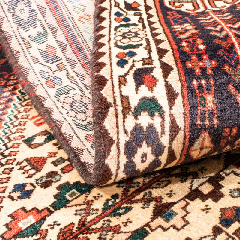 Shiraz Teppich 110x143cm - Perserteppich - beige