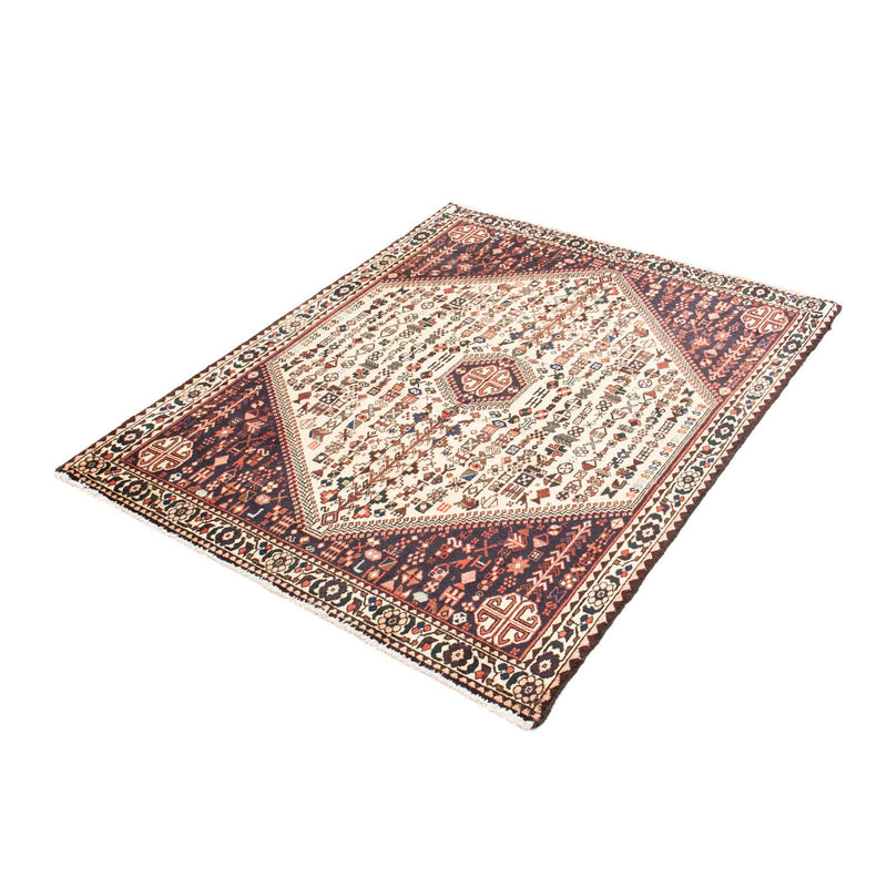 Shiraz Teppich 110x143cm - Perserteppich - beige