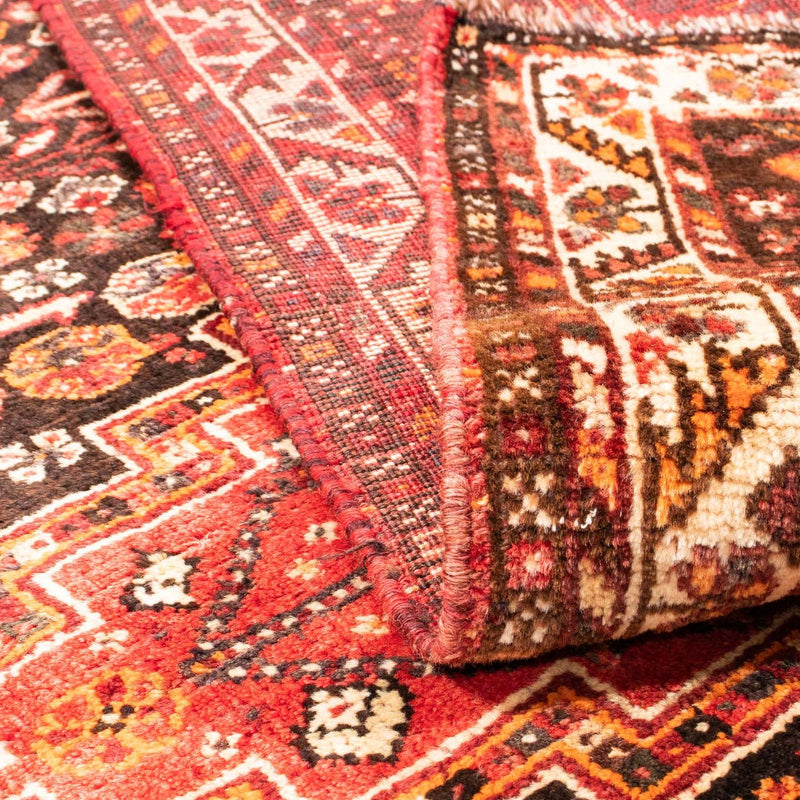 Shiraz Teppich 123x176cm - Perserteppich - dunkelrot