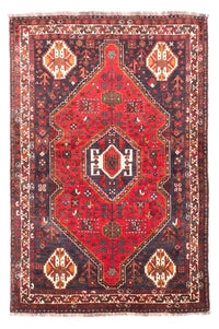 Shiraz Teppich 116x170cm - Perserteppich - dunkelrot – product image