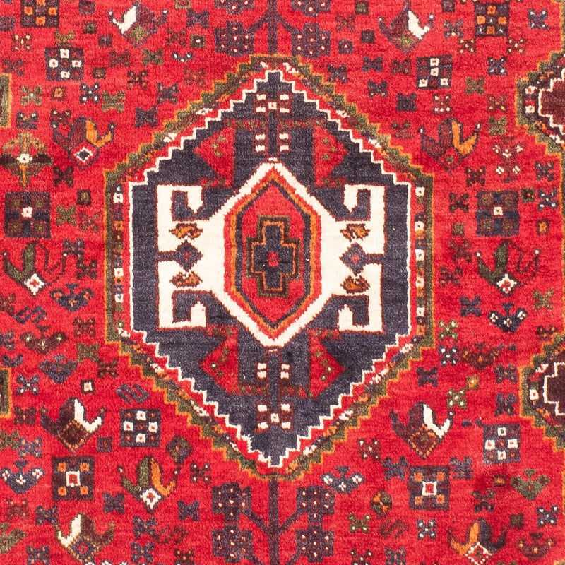 Shiraz Teppich 116x170cm - Perserteppich - dunkelrot