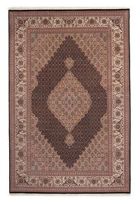 Täbriz Teppich 202x299cm - Perserteppich - dunkelblau – product image