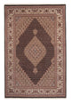Täbriz Teppich 202x299cm - Perserteppich - dunkelblau