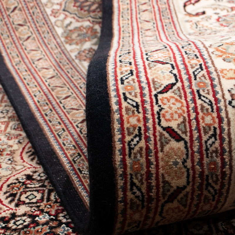 Täbriz Teppich 202x299cm - Perserteppich - dunkelblau