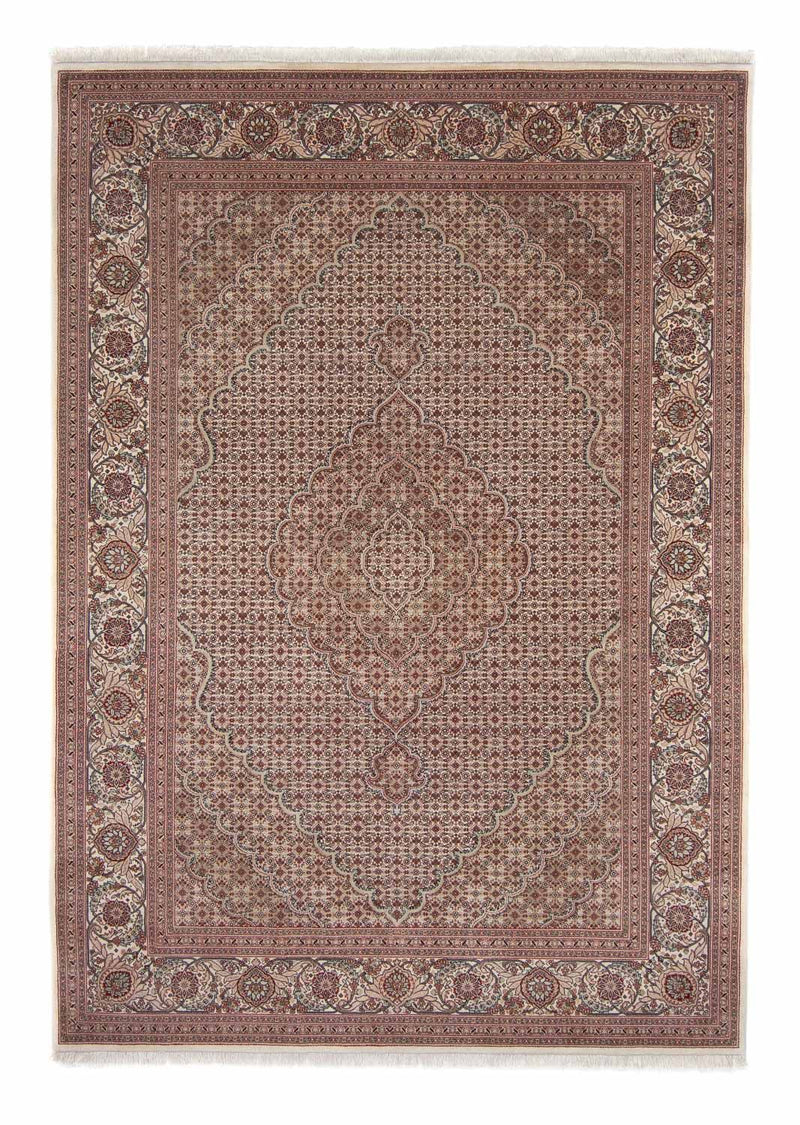 Täbriz Teppich 201x294cm - Perserteppich - beige