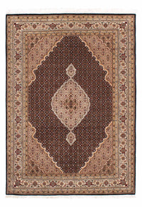 Täbriz Teppich 172x242cm - Perserteppich - dunkelblau – product image