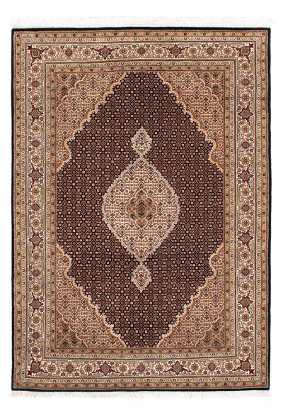 Täbriz Teppich 172x242cm - Perserteppich - dunkelblau