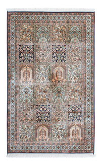 Kaschmir Seide Teppich 94x152cm - Orientteppich - mehrfarbig – product image