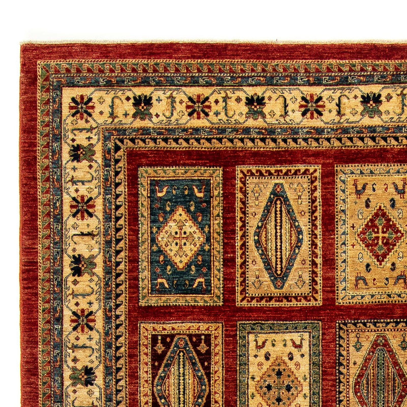 Bachtiar Teppich 302x384cm - Perserteppich - dunkelrot