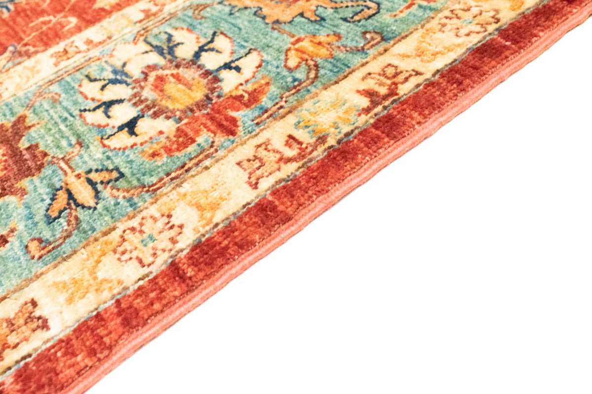 Afghan Teppich 149x201cm - Orientteppich - rot