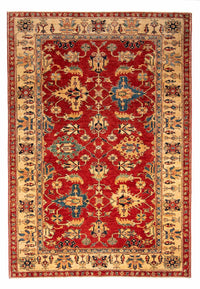 Kazak Teppich 205x290cm - Orientteppich - dunkelrot – product image