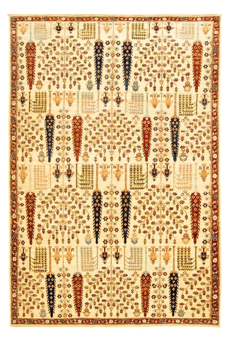 Ziegler Teppich 184x268cm - Orientteppich - beige