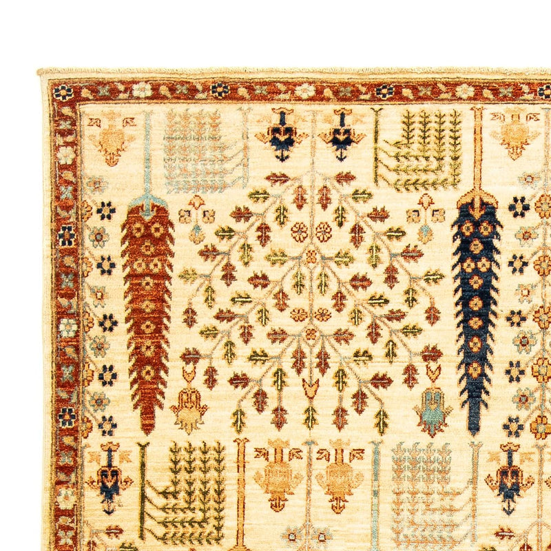 Ziegler Teppich 184x268cm - Orientteppich - beige