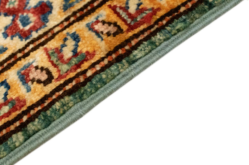 Kazak Teppich 80x119cm - Orientteppich - grün