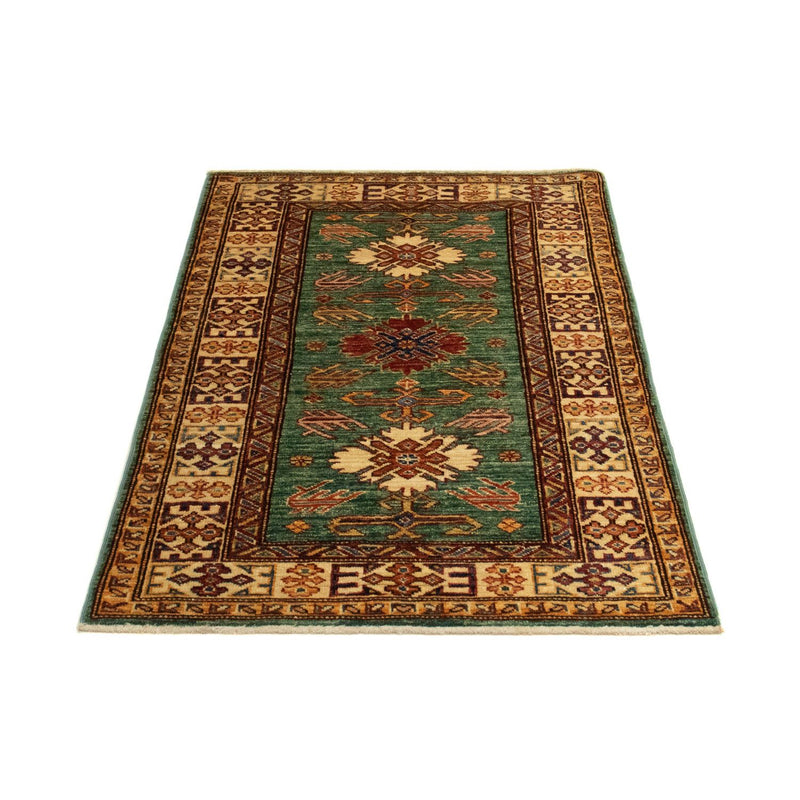 Kazak Teppich 80x119cm - Orientteppich - grün