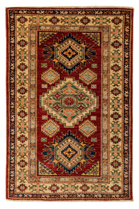 Kazak Teppich 84x124cm - Orientteppich - dunkelrot – product image