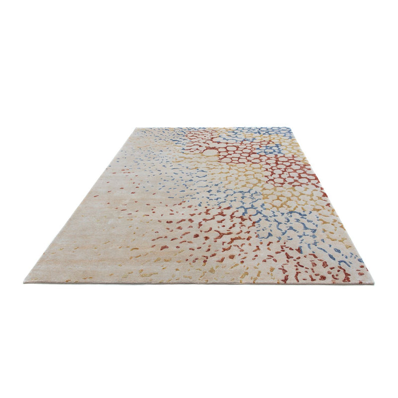 Designer Teppich 165x236cm - mehrfarbig