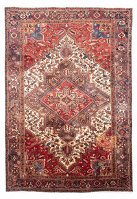 Heriz Teppich 202x282cm - Perserteppich - rot – product image