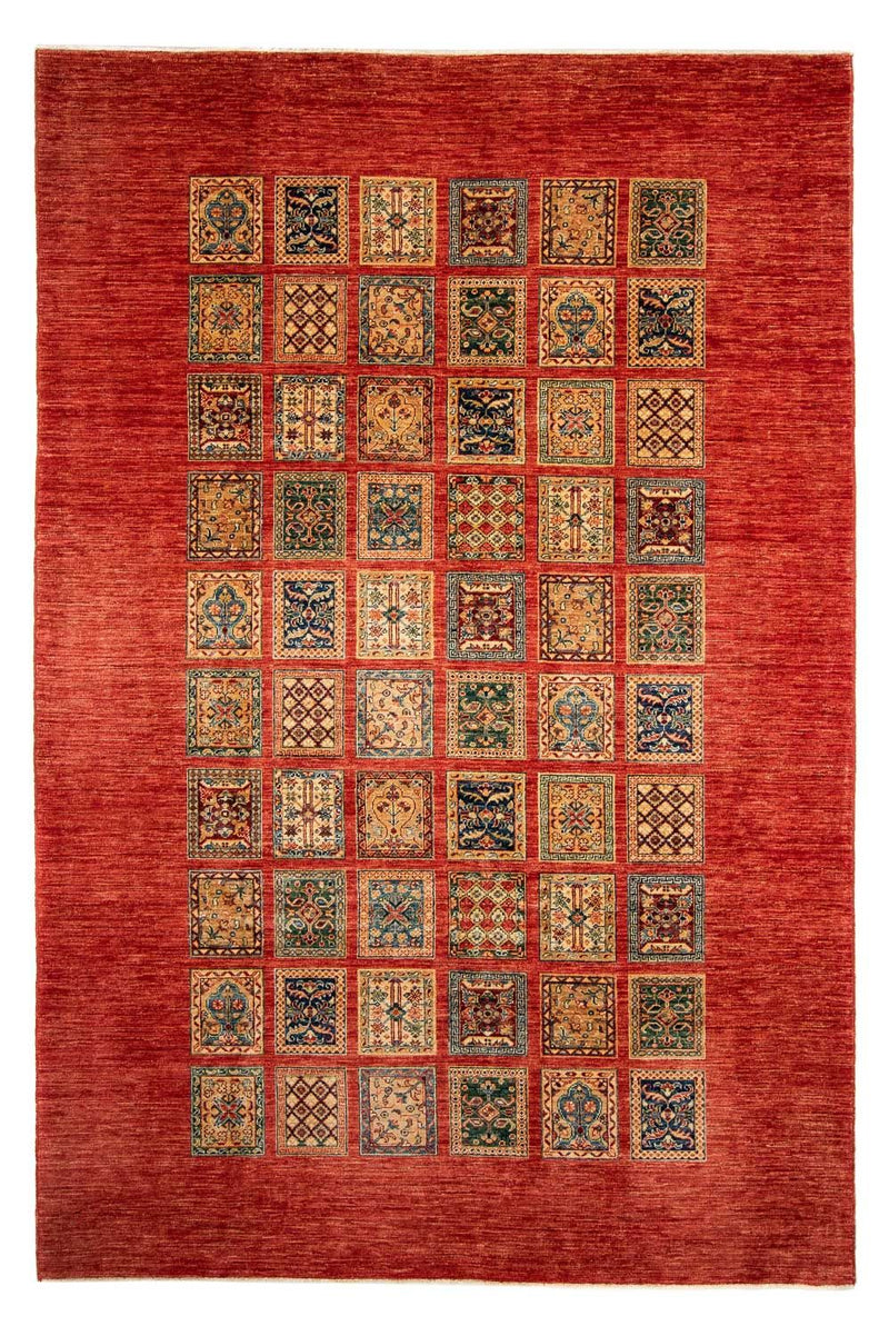 Ziegler Teppich 208x310cm - Orientteppich - dunkelrot