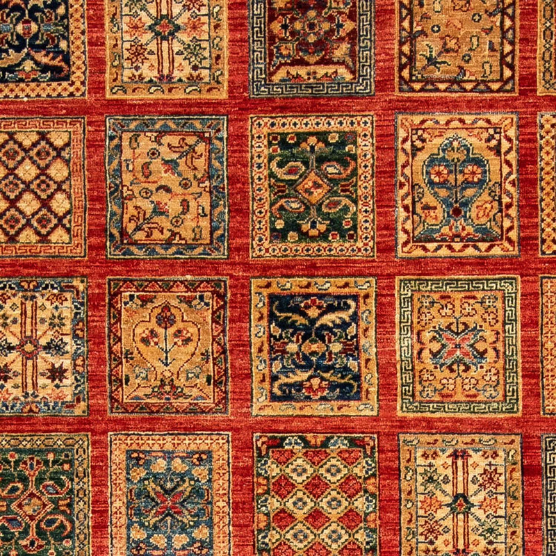 Ziegler Teppich 208x310cm - Orientteppich - dunkelrot
