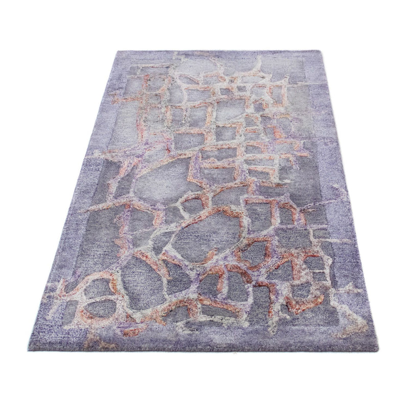 Designer Teppich 70x140cm - flieder