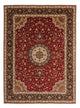 Täbriz - 50 Raj Teppich 304x411cm - Perserteppich - dunkelrot