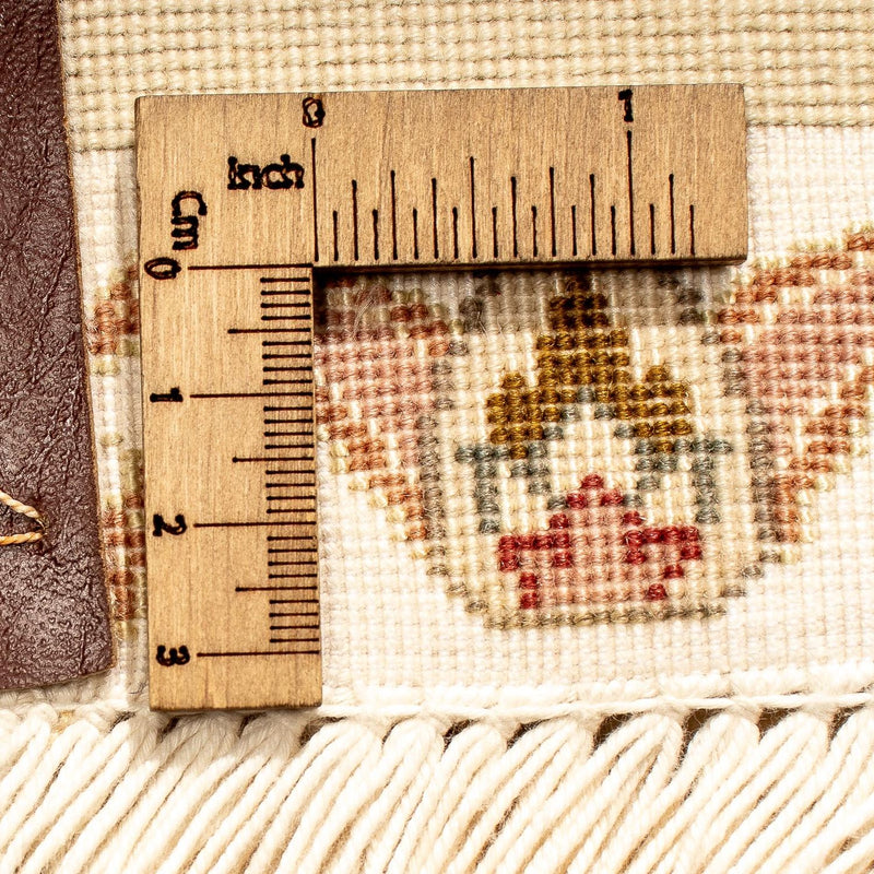 Täbriz - 50 Raj Teppich 256x352cm - Perserteppich - beige