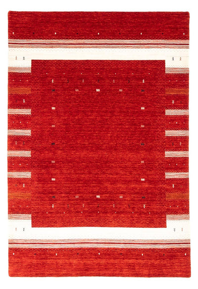 Loribaft Teppich Perser 206x304cm - Wollteppich - rot