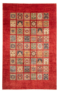 Ziegler Teppich 200x309cm - Orientteppich - dunkelrot – product image