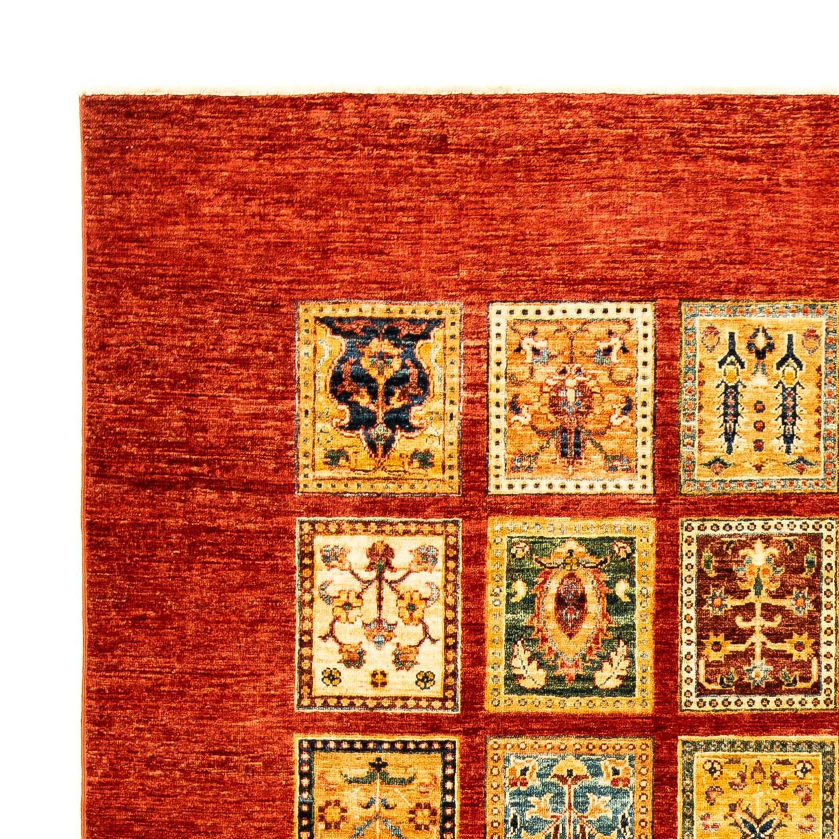 Ziegler Teppich 247x339cm - Orientteppich - dunkelrot
