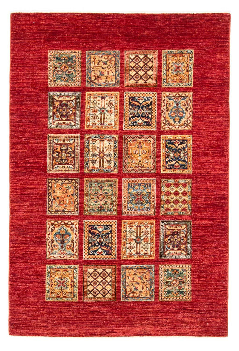 Ziegler Teppich 124x188cm - Orientteppich - rot