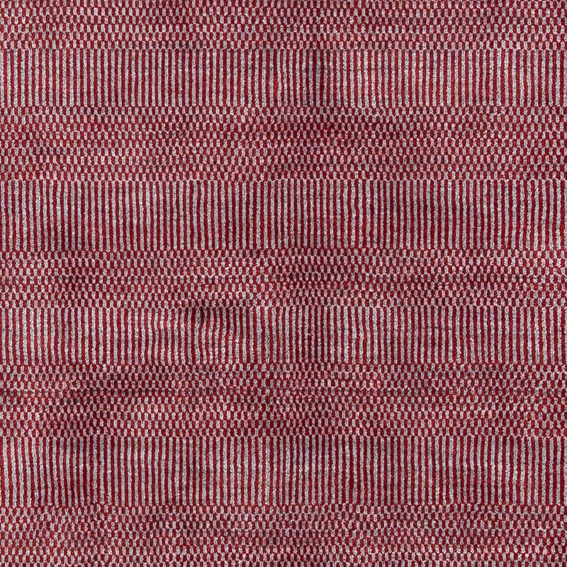 Designer Teppich 142 x 201 cm - rot