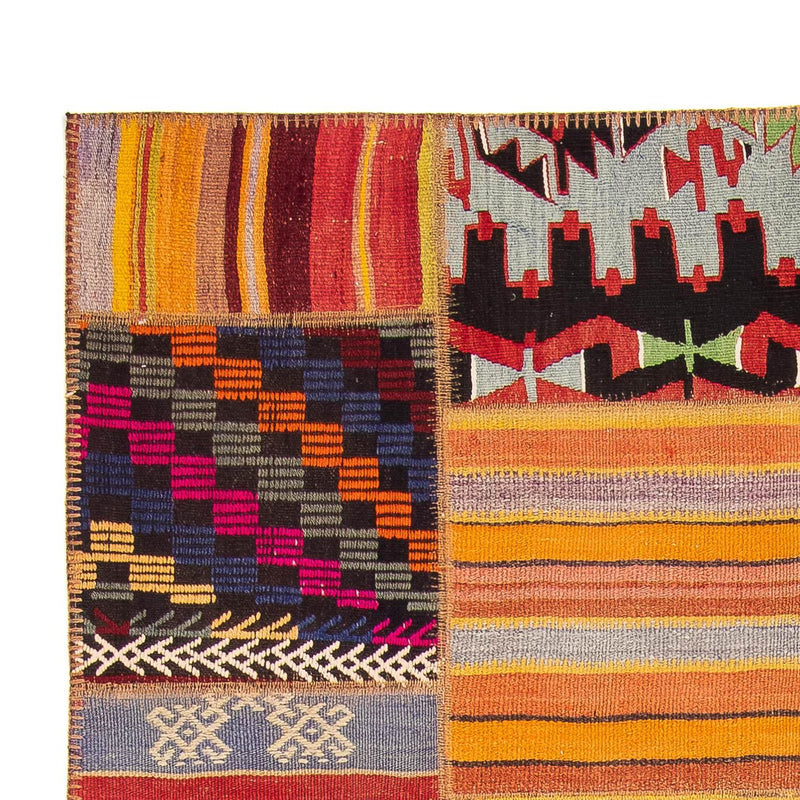 Patchwork Teppich 169x239cm - Orientteppich - mehrfarbig