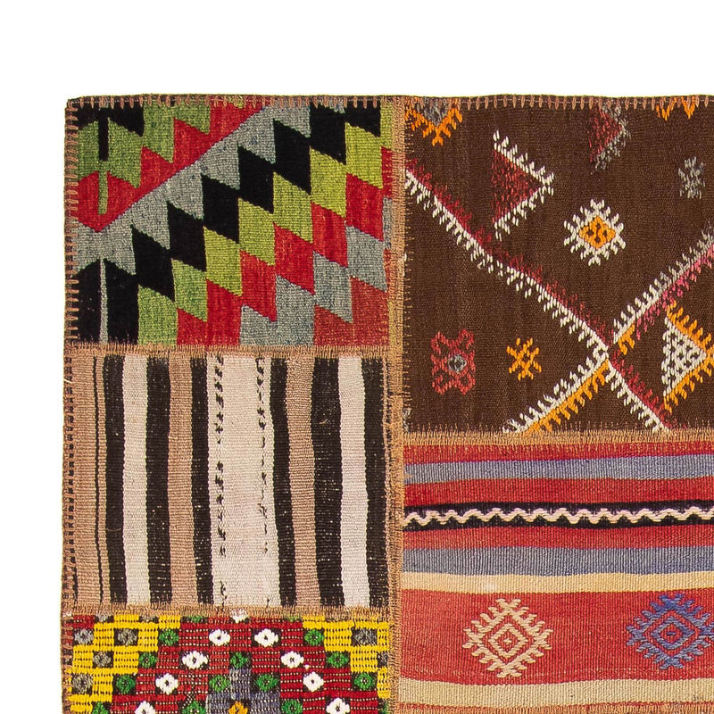 Patchwork Teppich 170x240cm - Orientteppich - mehrfarbig