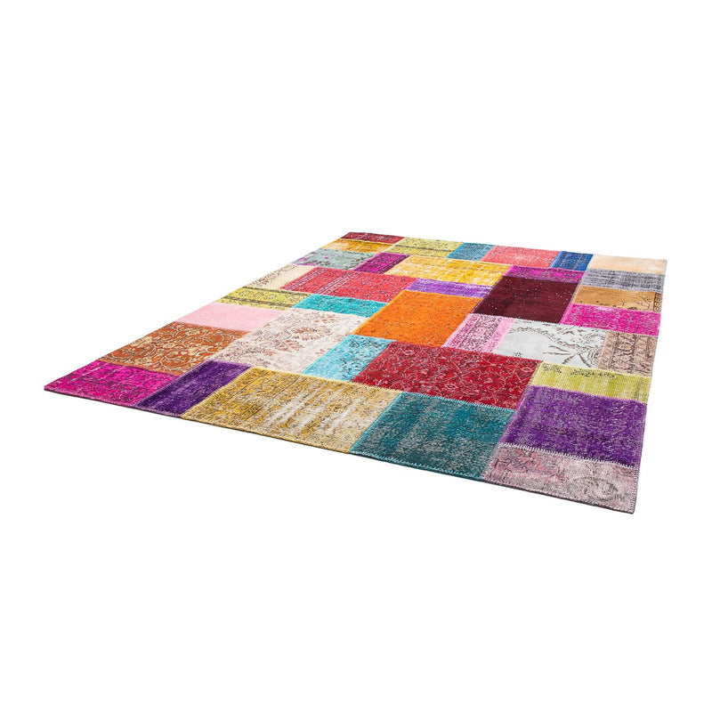 Patchwork Teppich 250x300cm - Orientteppich - mehrfarbig