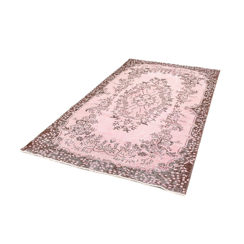 Vintage Teppich 118x217cm - rosa