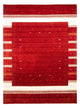 Loribaft Teppich Perser 255x346cm - Wollteppich - rot