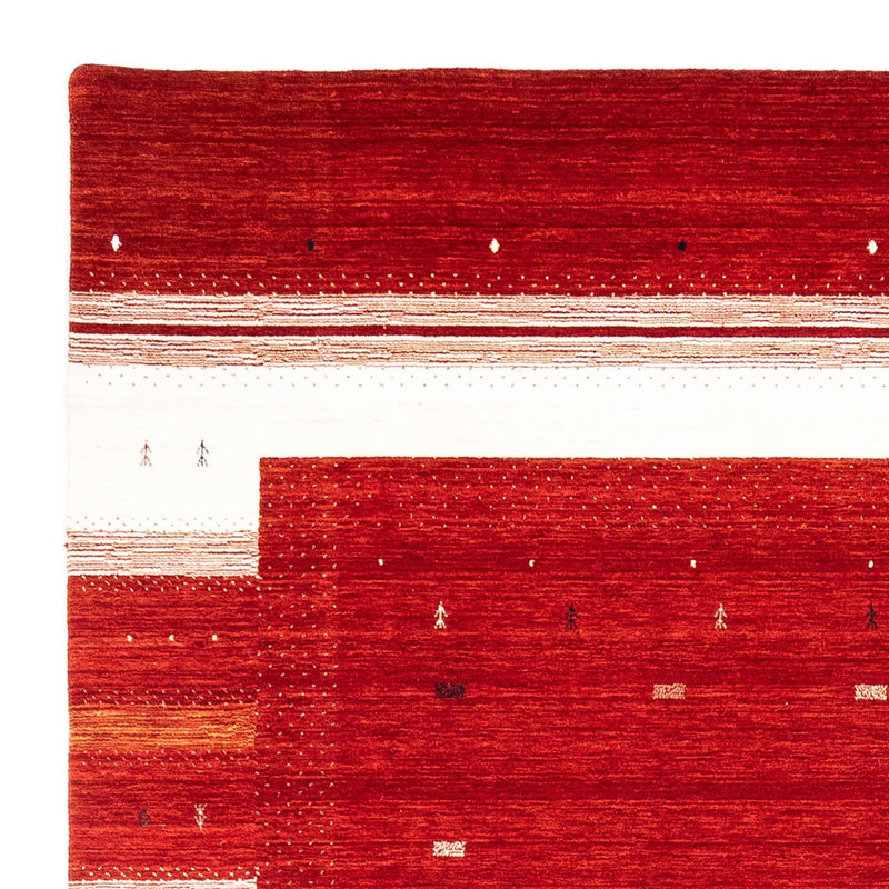 Loribaft Teppich Perser 255x346cm - Wollteppich - rot