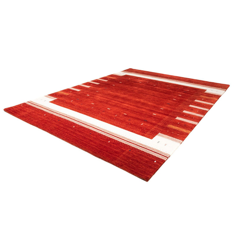 Loribaft Teppich Perser 255x346cm - Wollteppich - rot