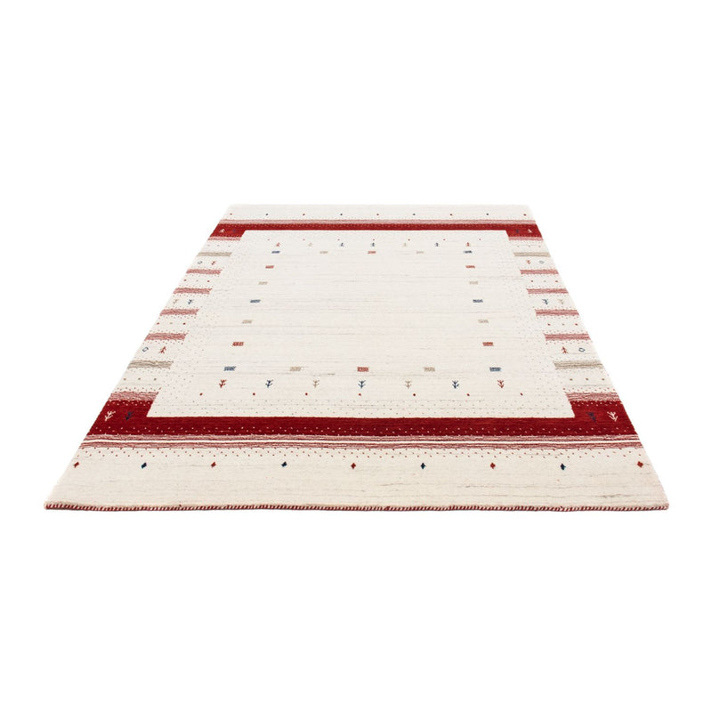 Loribaft Teppich Perser 143x198cm - Wollteppich - beige