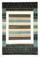 Loribaft Teppich Perser 163x237cm - Wollteppich - mehrfarbig