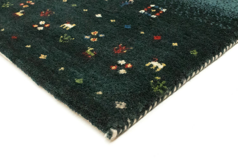 Loribaft Teppich Perser 163x237cm - Wollteppich - mehrfarbig