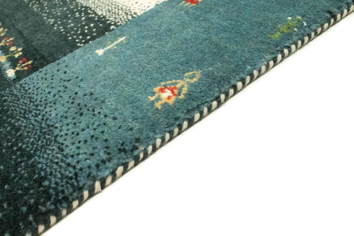 Loribaft Teppich Perser 163x237cm - Wollteppich - mehrfarbig