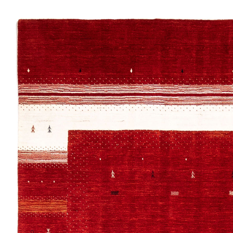 Loribaft Teppich Perser 247x350cm - Wollteppich - rot