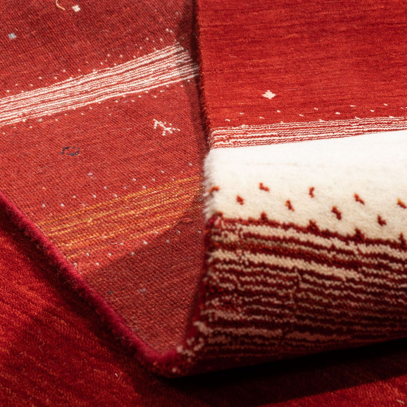 Loribaft Teppich Perser 247x350cm - Wollteppich - rot