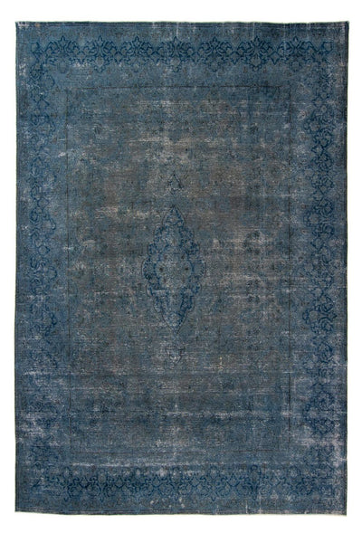 Vintage Teppich 290x386cm - dunkelblau